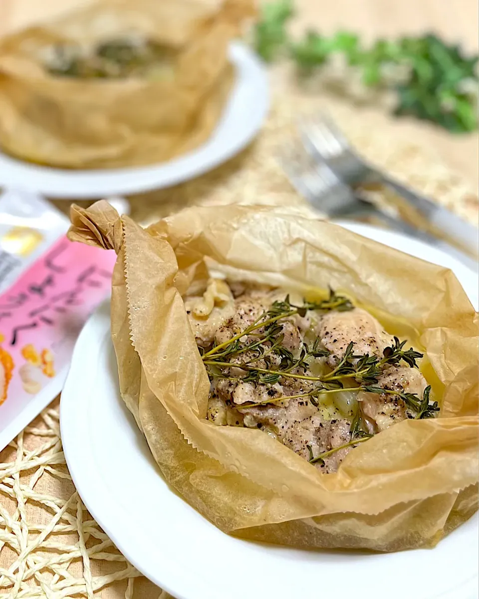 チキンとポテトのハーブ蒸し|あゆさん