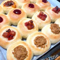 ＊いろいろちぎりパンで休日朝ごはん♬＊|ultramarineさん