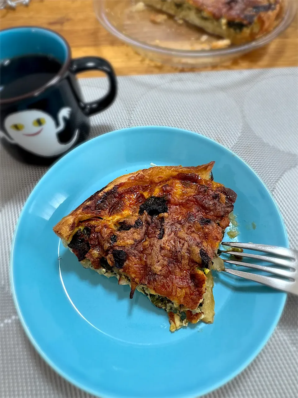 morimi32さんの料理 ベーコンとほうれん草のキッシュ|morimi32さん