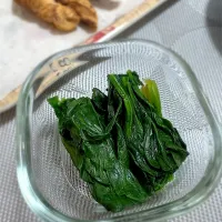 湯がいたほうれん草|morimi32さん