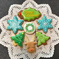 クリスマスアイシングクッキー|やかんちゃんさん