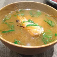 海老頭の味噌汁|古尾谷りかこさん