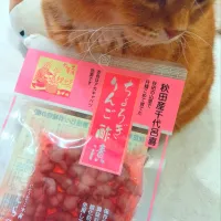 秋田土産のチョロギ|さくらんぼさん