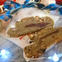 抹茶とつぶあんの和風シュトーレン（断面）|❤︎YUKARI❤︎さん