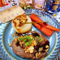 🔷✨🎄黒毛和牛ステーキ🐄ビヨンドフォアグラ添え　季節の根菜staub煮トリュフ仕立て🎄✨🔷