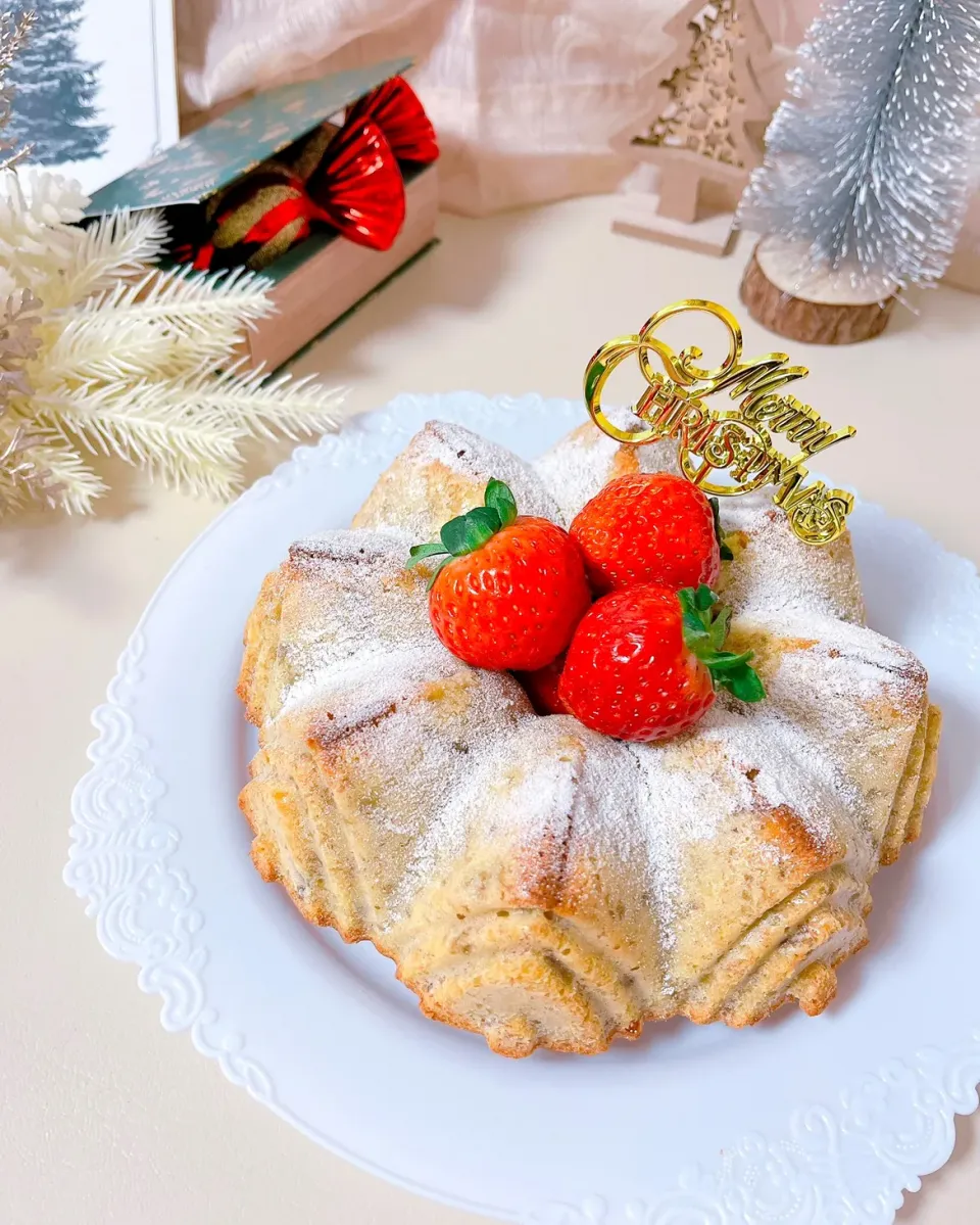 米粉のクリスマスバナナケーキ|mai＊さん