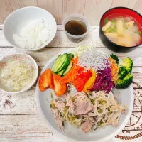 豚こまともやしのネギ塩たれ炒め|chou  chouさん