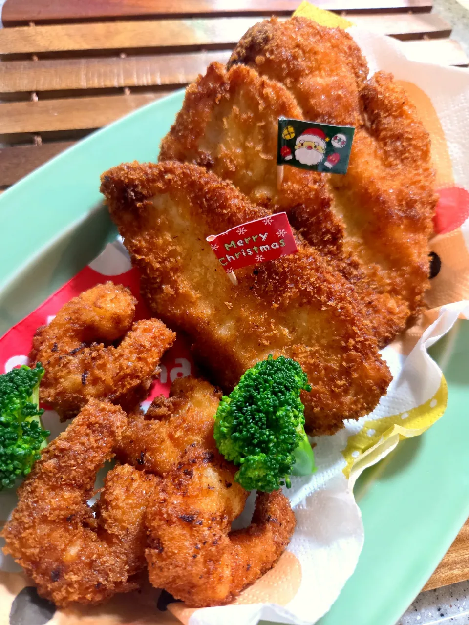 ささみのフライ、エビフライ|aoiさん