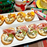 ピカンテandドルチェ　ブルスケッタ🍷