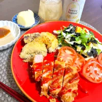 12/21晩酌：厚切りハムカツ| ななみんさん