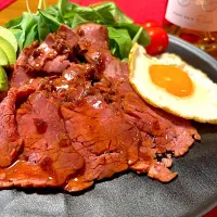 ローストビーフプレート🍖