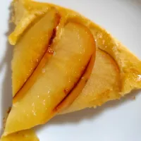 2回目うまく焼けました(フライパンでりんご🍎オイルケーキ)