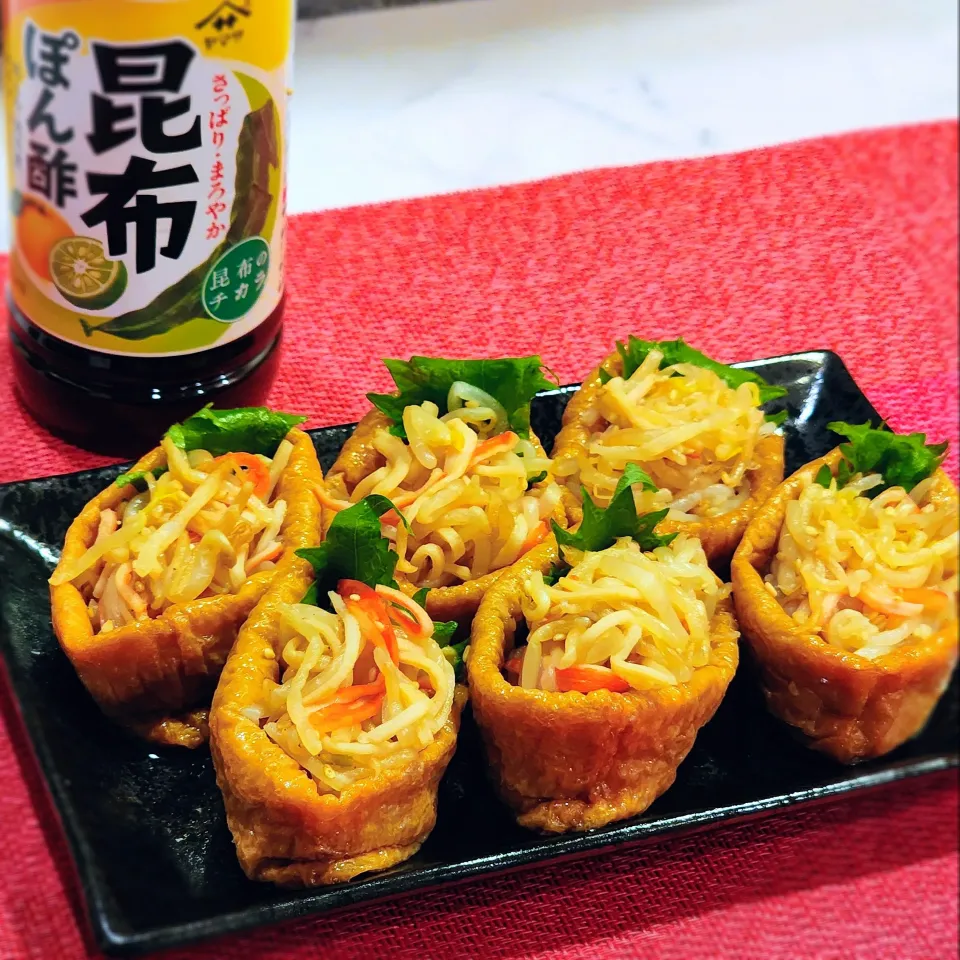 ヤマサ醤油公式アカウントさんの料理 シャキシャキもやし稲荷|ひかるさん