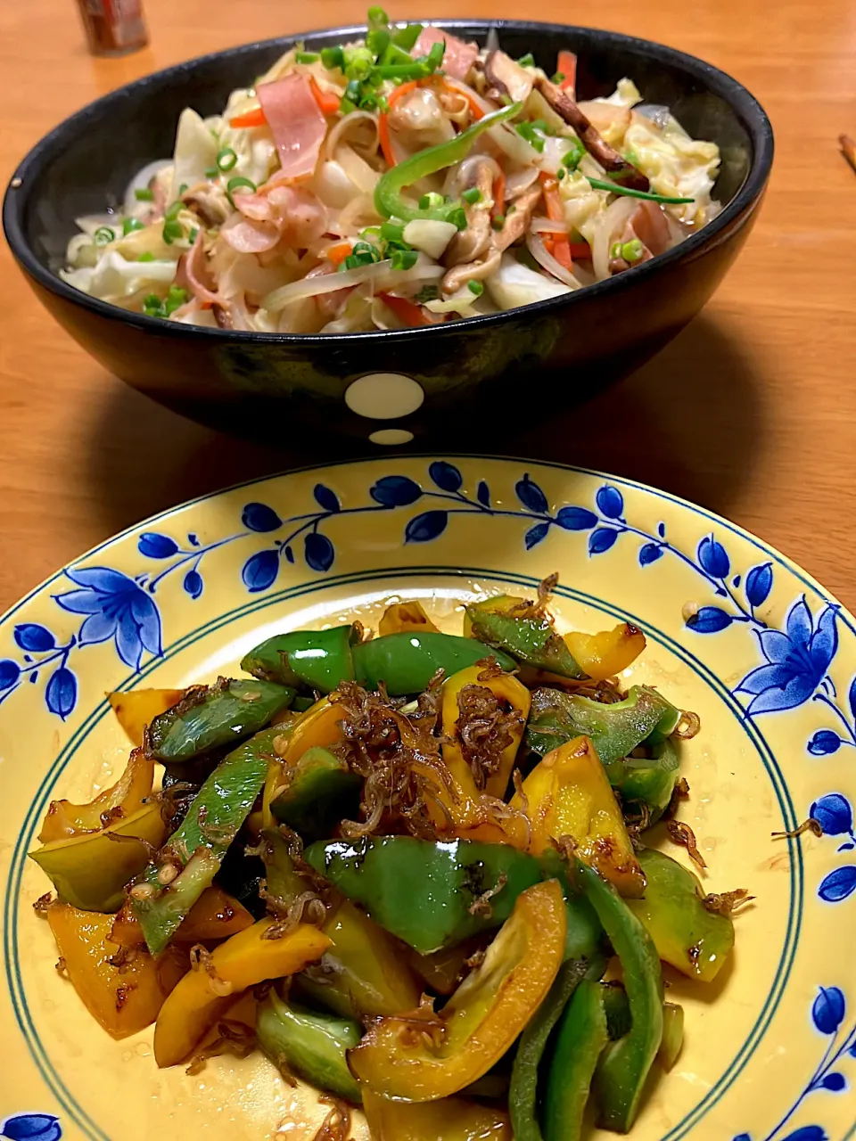 本日はこれだけ 日清出前一丁と、ちりピー|🐈⸒⸒⸒⸒つるのダンス🐈🐾さん