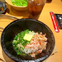 石焼きかに飯|るみおんさん