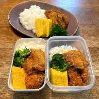 次男氏置き弁、三男氏&高校生弁当|tenoaさん