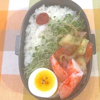 1222 ハニーマスタード味のジャーマンポテト　男子高校生弁当|Riieeさん