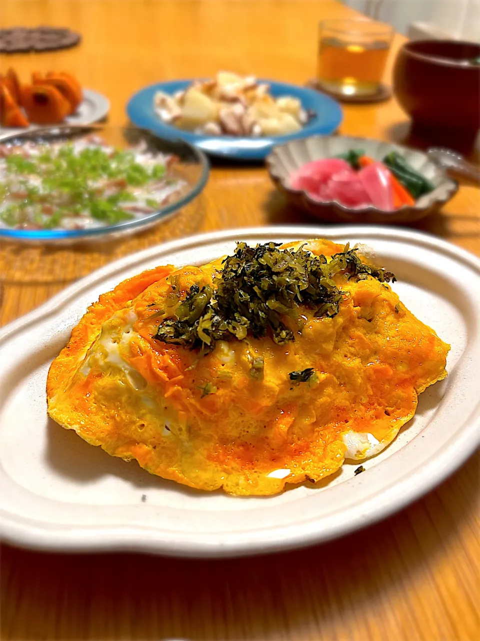 高菜オムライス|むぎこさん