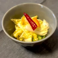 白菜の浅漬け|狛犬さん