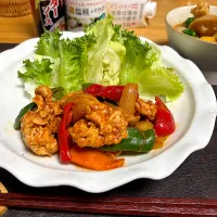 ケチャップ+オイスターソース+甘酒　ポークチャップ|sakurakoさん