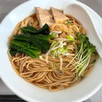 稲庭中華そば×自家製塩豚バラ|morimi32さん