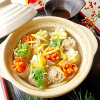 豚肉巻き巻き鍋|おぜひめさん