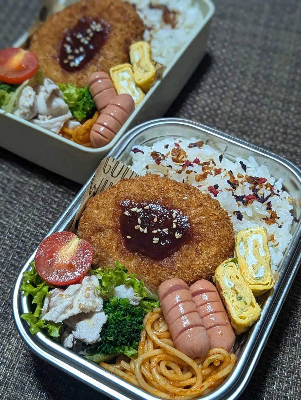 高校生、中学生弁当·͜·|ゆ☺︎︎さん