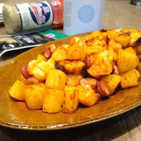 たことじゃがいものガリシア風| 古尾谷りかこさん