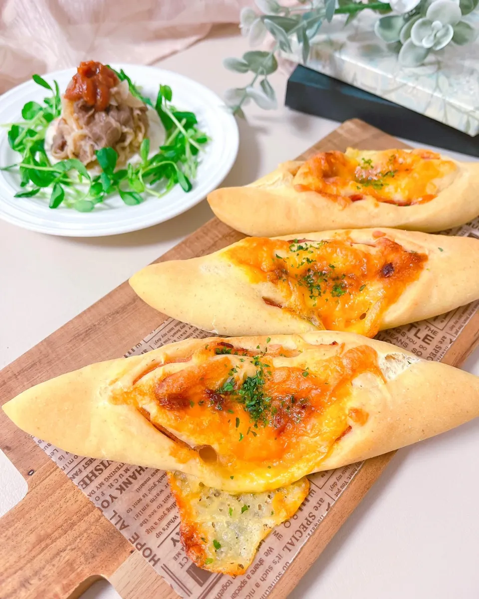 味噌香るベーコンチーズパン|mai＊さん