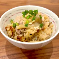 かつおときのこの炊き込みごはん|りさこさん