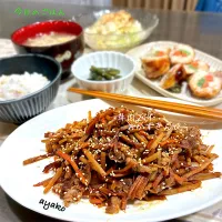 牛肉入りおかずきんぴら|亜矢子さん