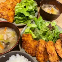 ヒレカツ定食w| popoさん