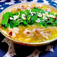 ももさんの料理 牛もつ鍋|ももさん