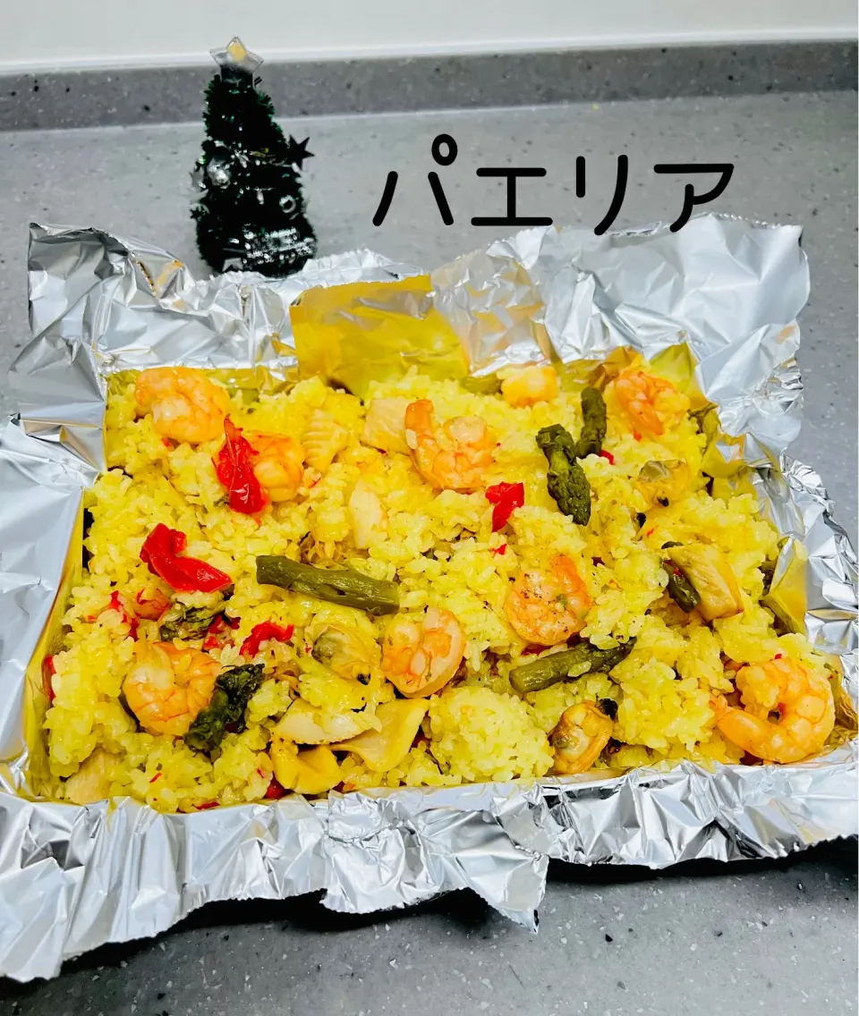 娘宅への手土産料理①「パエリア」|バシュランさん