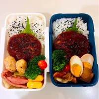 12/23 ハンバーグ弁当|なおちゃんさん