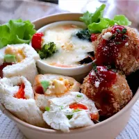 クリスマス弁当|やまおんなさん