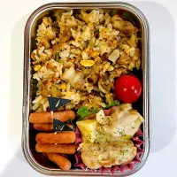 第三弾❗️炒飯弁当🍙|アキさん