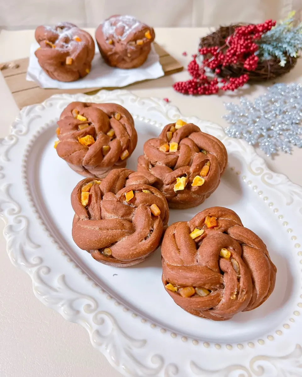 ショコラメイプルオレンジパン|mai＊さん