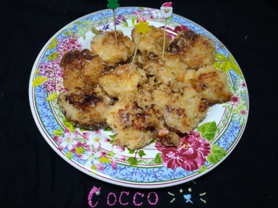 揚げないエビかつ✨|cocco+さん