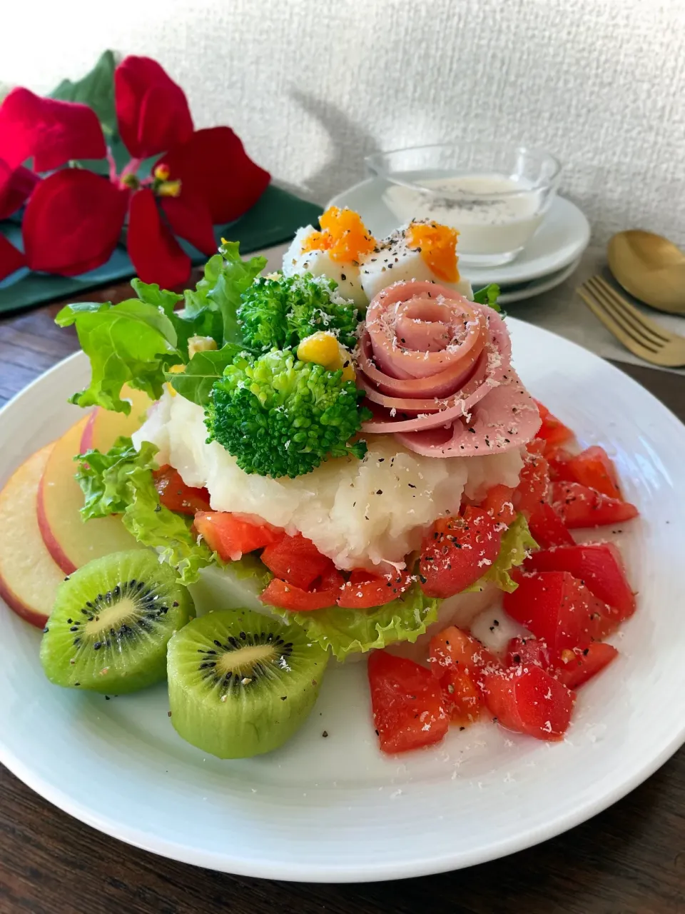 ポテトサラダ風ケーキ|スイーツポテトさん