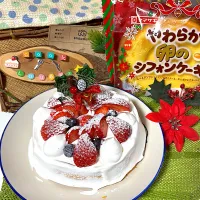 クリスマスケーキ🎄|loveままさん