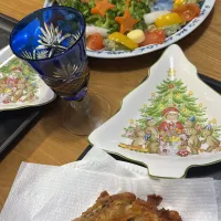 🎄クリスマスイブ🎄のディナー🍽️です✨🪅✨|てるみさん