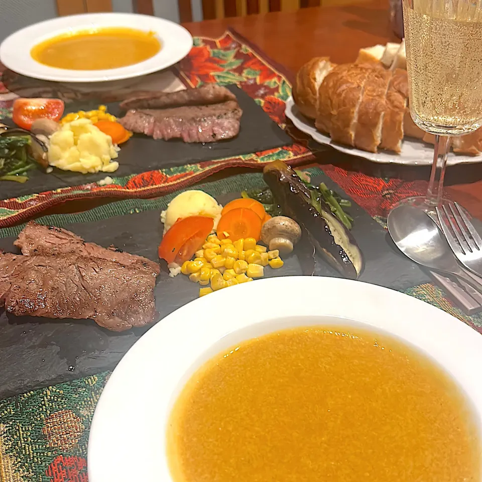 クリスマスイブのお夕飯|mokoさん