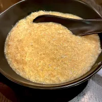 せり鍋の鴨だしが効いたおじや|ま〜てぃんさん