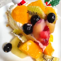 息子が食べたクリスマスケーキ✨| m.rafuさん