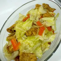 鶏胸肉のカレー炒め|miyuさん