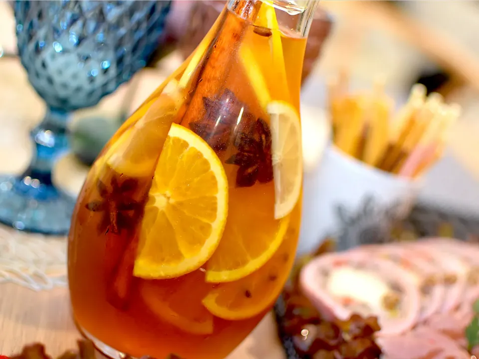 杏露酒サングリア|dra-kichiさん