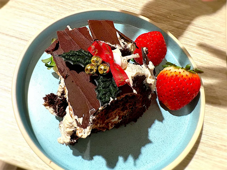 ブッシュドノエル🍰|ももみさん