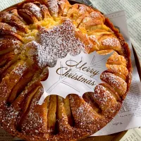 🍎りんごのまるいバターケーキ🍎|ユッキーさん