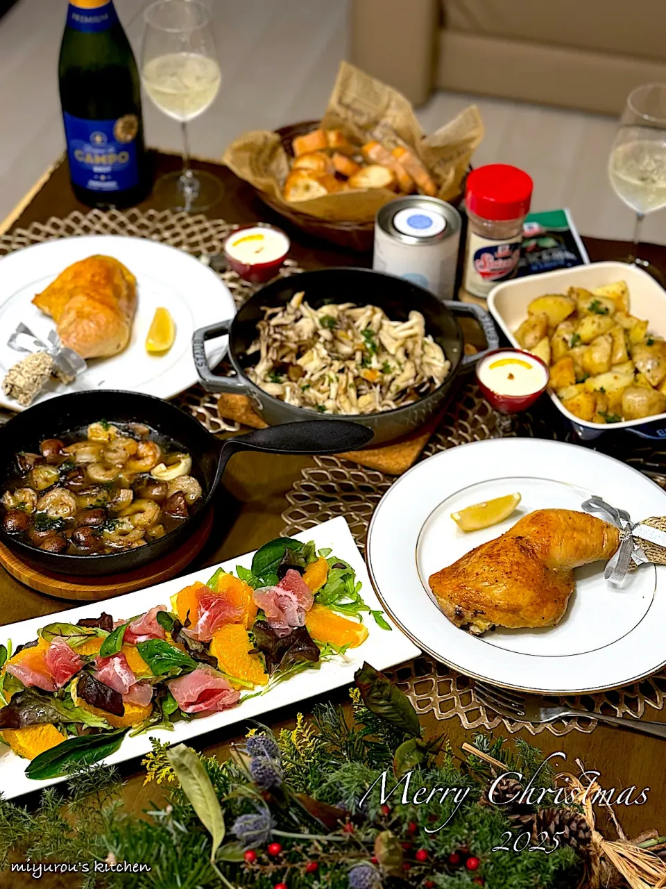 おうちで楽しむスペインバル🇪🇸Merry Christmas🎄2025|由美さん